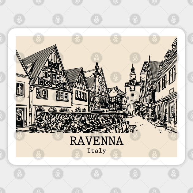 Ravenna - Italy Magnet by Lakeric